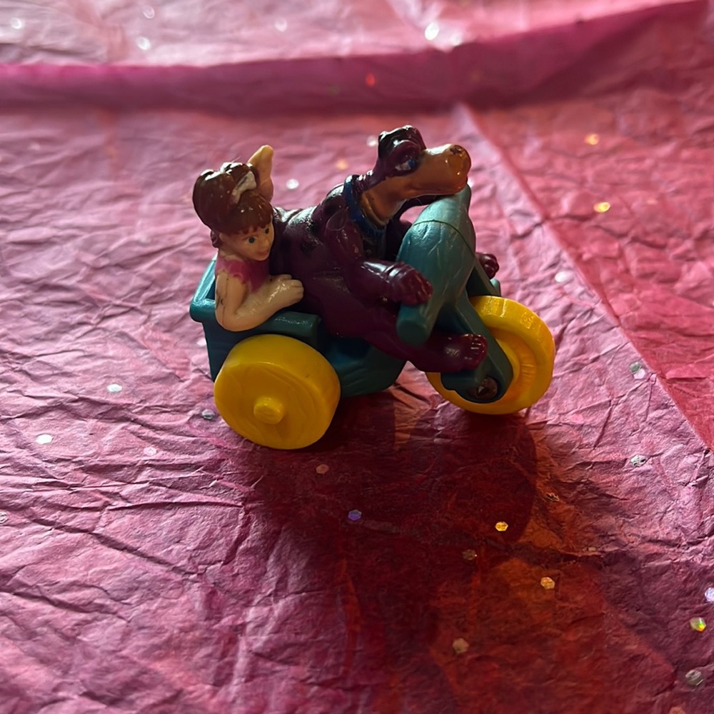 Vintage Flintstones toy